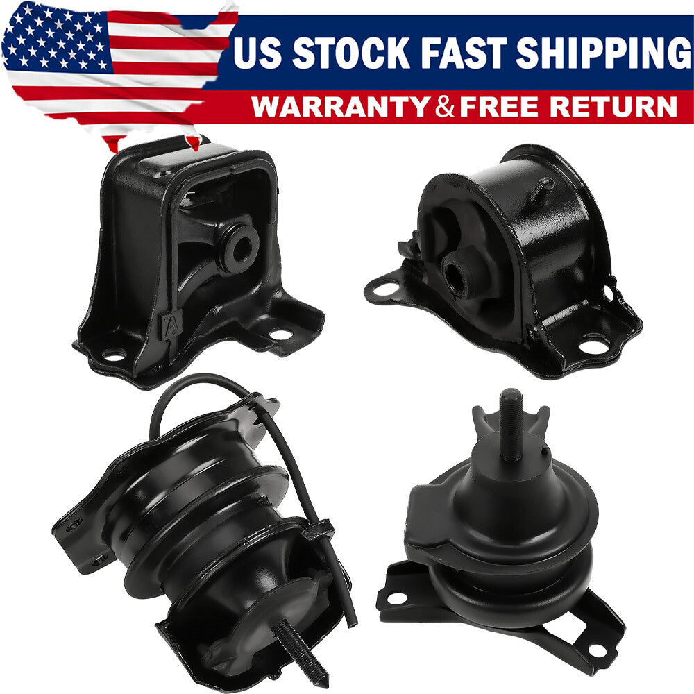 AT Trans Engine Motor Mounts Kit Fits 1998 1999 -2002 Honda Accord 2.3L AT Trans