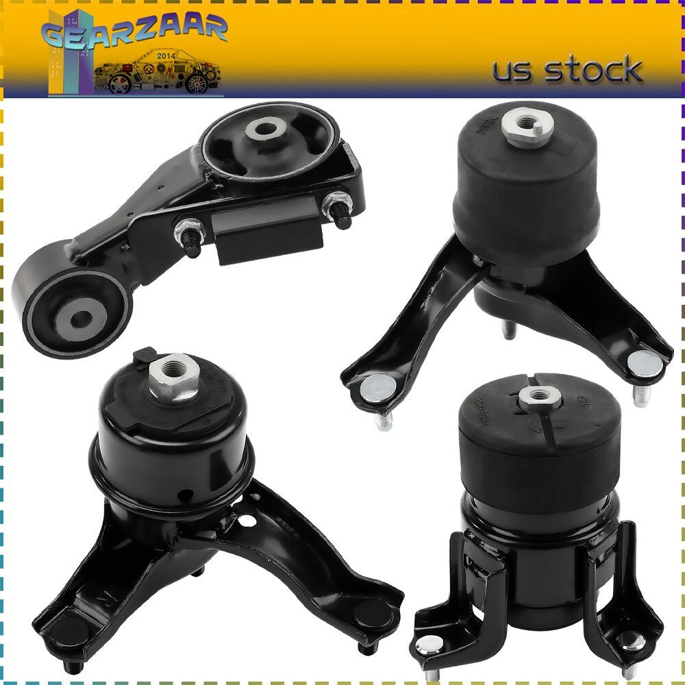 4x Fit for 2004-2006 Toyota Sienna 3.3L 2WD Engine Motor & Trans Mount Set