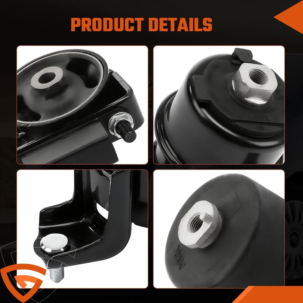 4x Fit for 2004-2006 Toyota Sienna 3.3L 2WD Engine Motor & Trans Mount Set