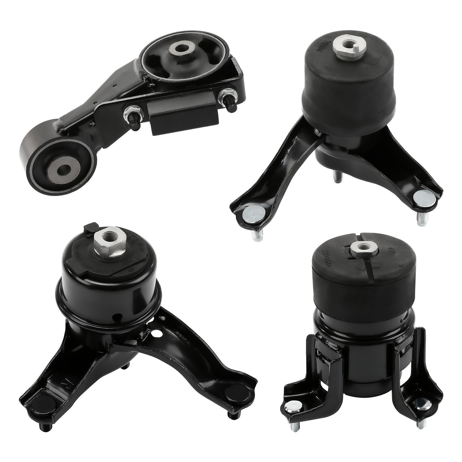4x Fit for 2004-2006 Toyota Sienna 3.3L 2WD Engine Motor & Trans Mount Set