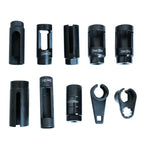10pc Oxygen Sensor Socket Set Sensor Oil Pressure Sending Unit Removal Tool New