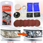 Car Auto Headlight Lens Restoration Repair Kit Polishing Cleaner Cleaning Tools