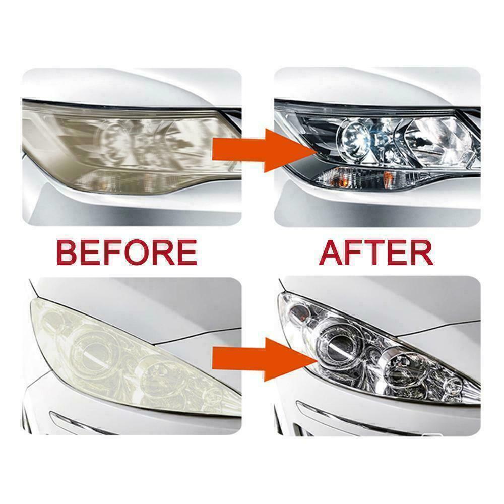 Car Auto Headlight Lens Restoration Repair Kit Polishing Cleaner Cleaning Tools