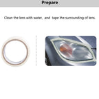 Car Auto Headlight Lens Restoration Repair Kit Polishing Cleaner Cleaning Tools