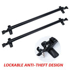 For TOYOTA Prius Car Top Roof Rack Cross Bar Cargo Luggage Carrier w/ Lock Kit