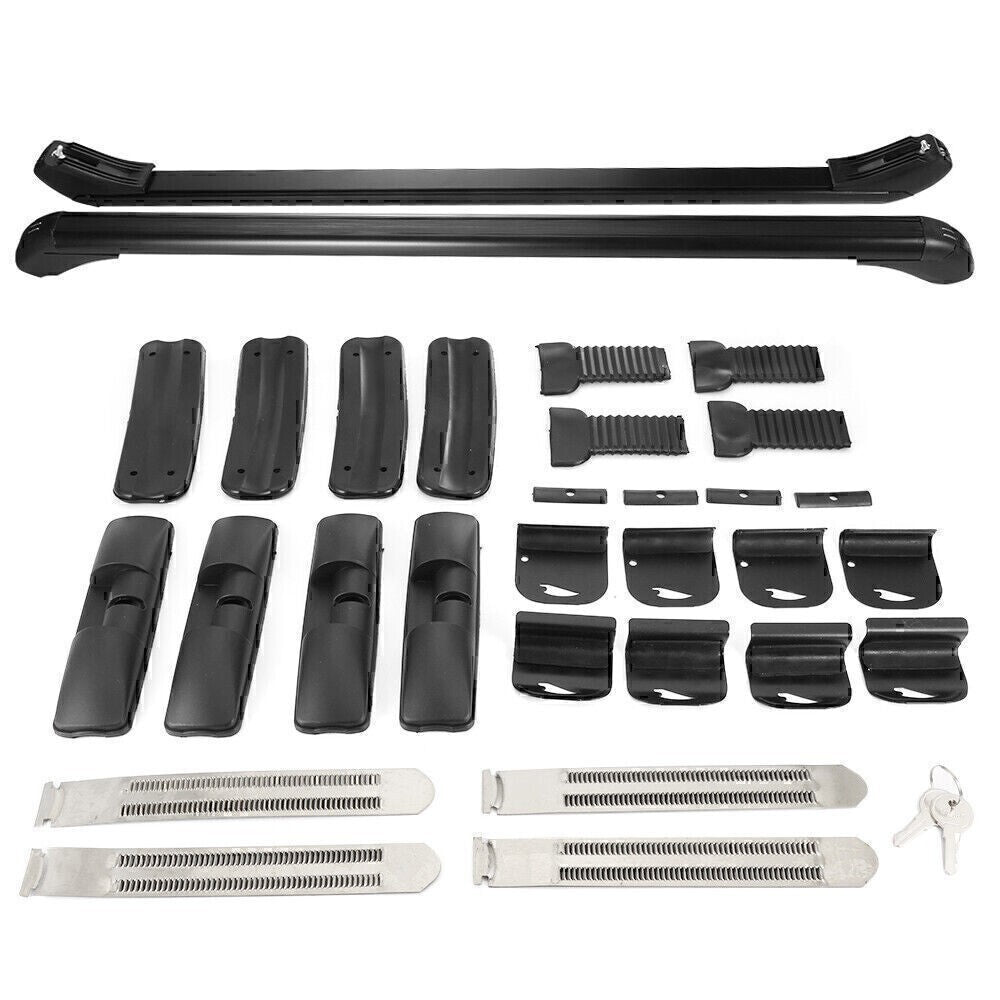 For TOYOTA Prius Car Top Roof Rack Cross Bar Cargo Luggage Carrier w/ Lock Kit