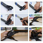 For TOYOTA Prius Car Top Roof Rack Cross Bar Cargo Luggage Carrier w/ Lock Kit