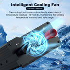 6000W Power Inverter DC 12V - 110V AC Car RV Sine Wave Solar Converter LCD