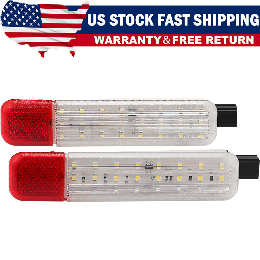 2 LED Door Courtesy Lights For 1995-2007 Chevy C/K Silverado Tahoe GMC US