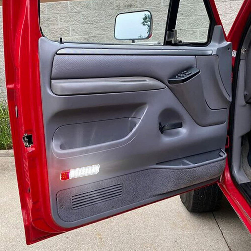 2 LED Door Courtesy Lights For 1995-2007 Chevy C/K Silverado Tahoe GMC US