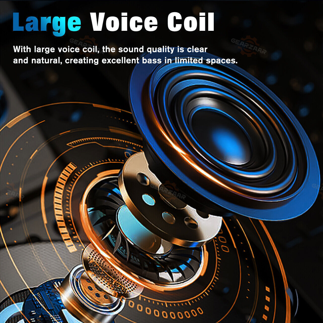 10''inch Car Under-Seat Active Subwoofer Power Amplifier Bass Slim Speaker Black
