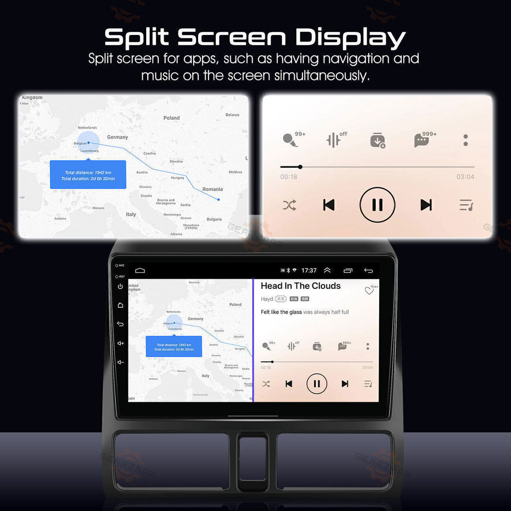 For Honda CRV-2 2001-2006 Android 12 Apple Carplay Car Stereo Radio GPS WIFI BT