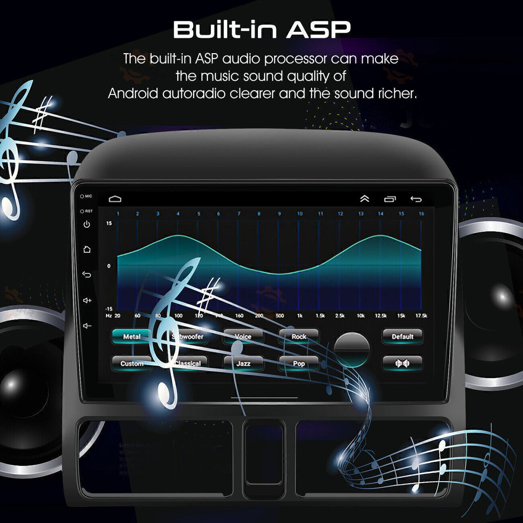 For Honda CRV-2 2001-2006 Android 12 Apple Carplay Car Stereo Radio GPS WIFI BT