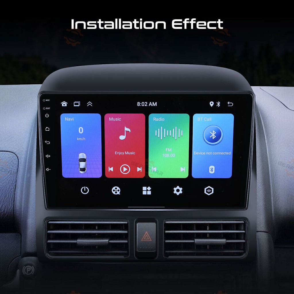 For Honda CRV-2 2001-2006 Android 12 Apple Carplay Car Stereo Radio GPS WIFI BT