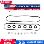 Valve Cover Gasket For 2003-09 Acura MDX For 2005-08 RL 6Cyl Engine w/ Grommets