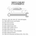 4pc Set Lifter Trays Fit LS7 Lifters For GM LS LS1 LS3 4.8 5.3 6.0 6.2 12569259