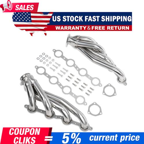 Swap S10 Conversion Headers for Chevy LS1 LS2 LS3 LS6 LS9 LS Engines 6.0 5.3