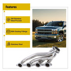 Swap S10 Conversion Headers for Chevy LS1 LS2 LS3 LS6 LS9 LS Engines 6.0 5.3