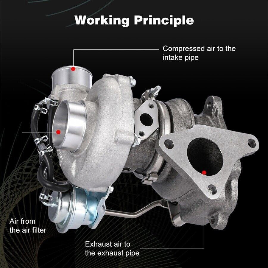 VF48 Billet Turbo Charger For Subaru 2002-07 WRX 2.5L STI ej20 ej25 380hp