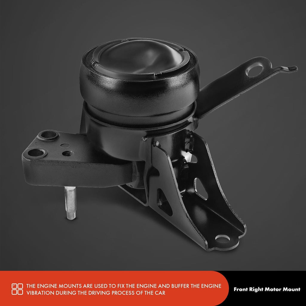 Set Engine Motor &Transmission Mount for Toyota Yaris 2006-2011 15-17 Auto trans