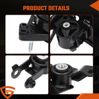 Set Engine Motor &Transmission Mount for Toyota Yaris 2006-2011 15-17 Auto trans