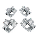 Front & Rear Disc Brake Calipers w/Bracket Kit Fit 2008-2017 Jeep Wrangler Nitro