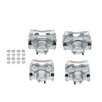 Front & Rear Disc Brake Calipers w/Bracket Kit Fit 2008-2017 Jeep Wrangler Nitro