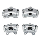 Front & Rear Disc Brake Calipers w/Bracket Kit Fit 2008-2017 Jeep Wrangler Nitro