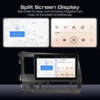 Apple CarPlay Android 12 Car Stereo Radio GPS WiFi Fit For Honda Civic 2006-2011