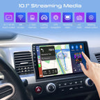 Apple CarPlay Android 12 Car Stereo Radio GPS WiFi Fit For Honda Civic 2006-2011