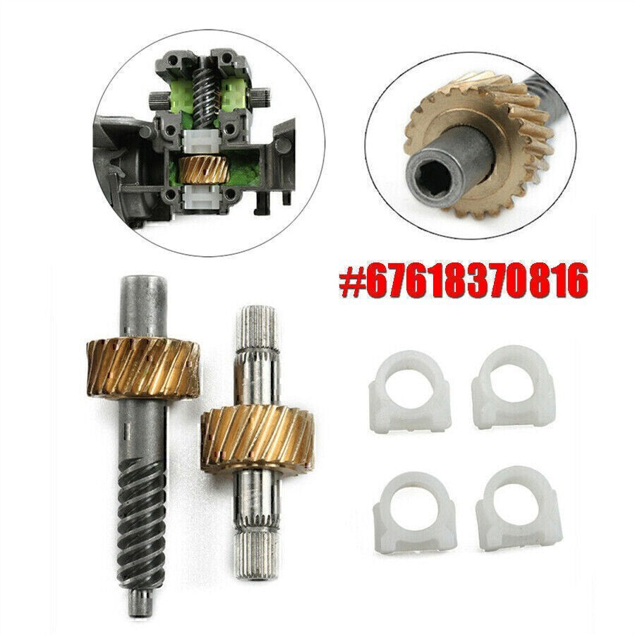 Convertible Top Latch Motor Gear Repair Kit for BMW For E36 E46 E64 #67618370816