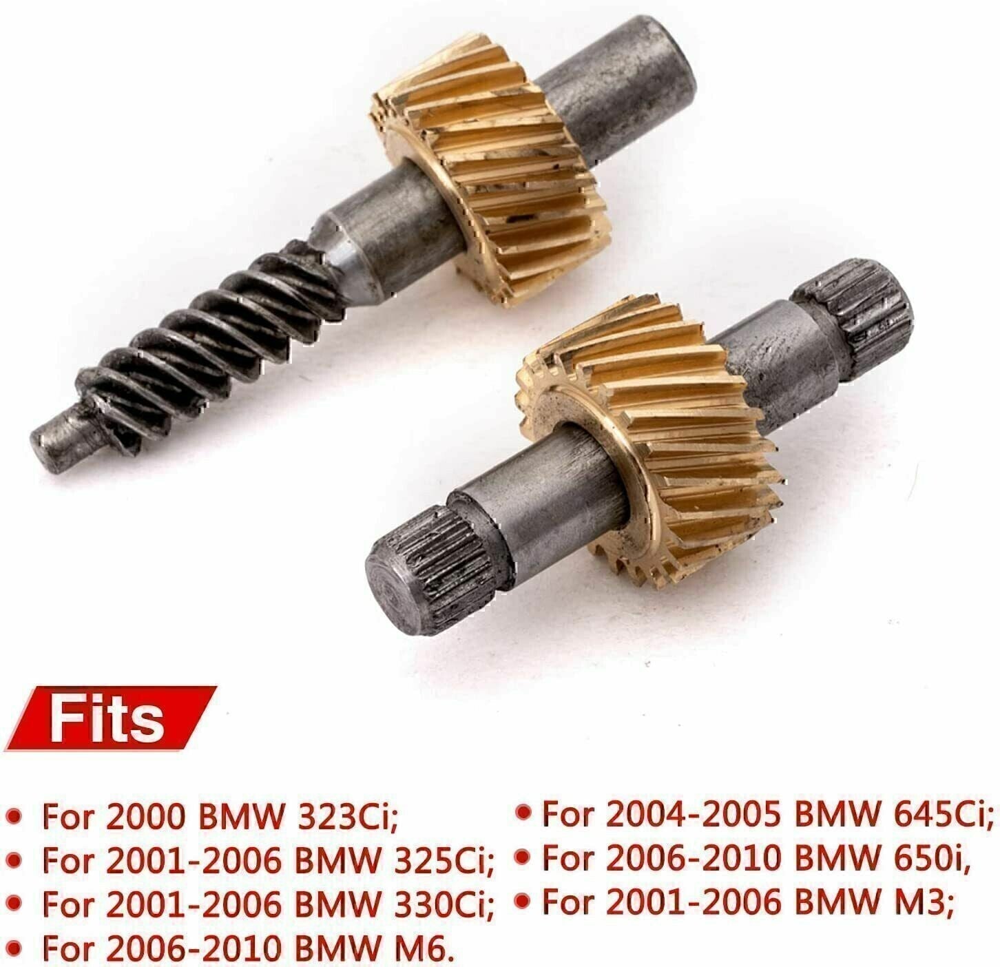 Convertible Top Latch Motor Gear Repair Kit for BMW For E36 E46 E64 #67618370816