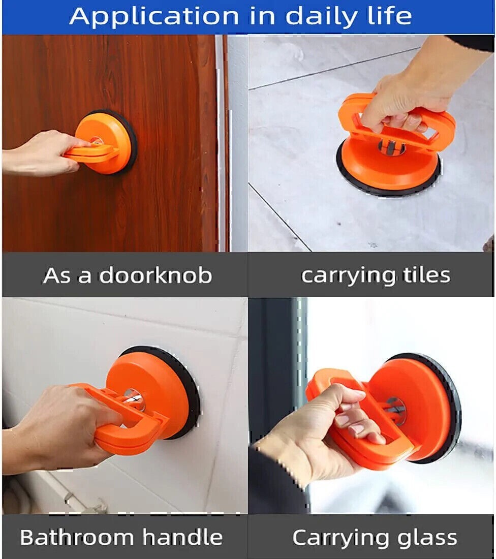 Large Orange Suction Cup Auto Body Dent Puller and Panel Lifter