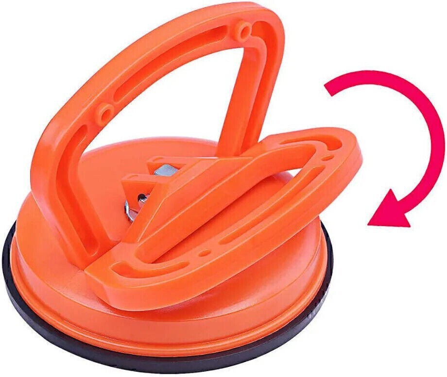Large Orange Suction Cup Auto Body Dent Puller and Panel Lifter