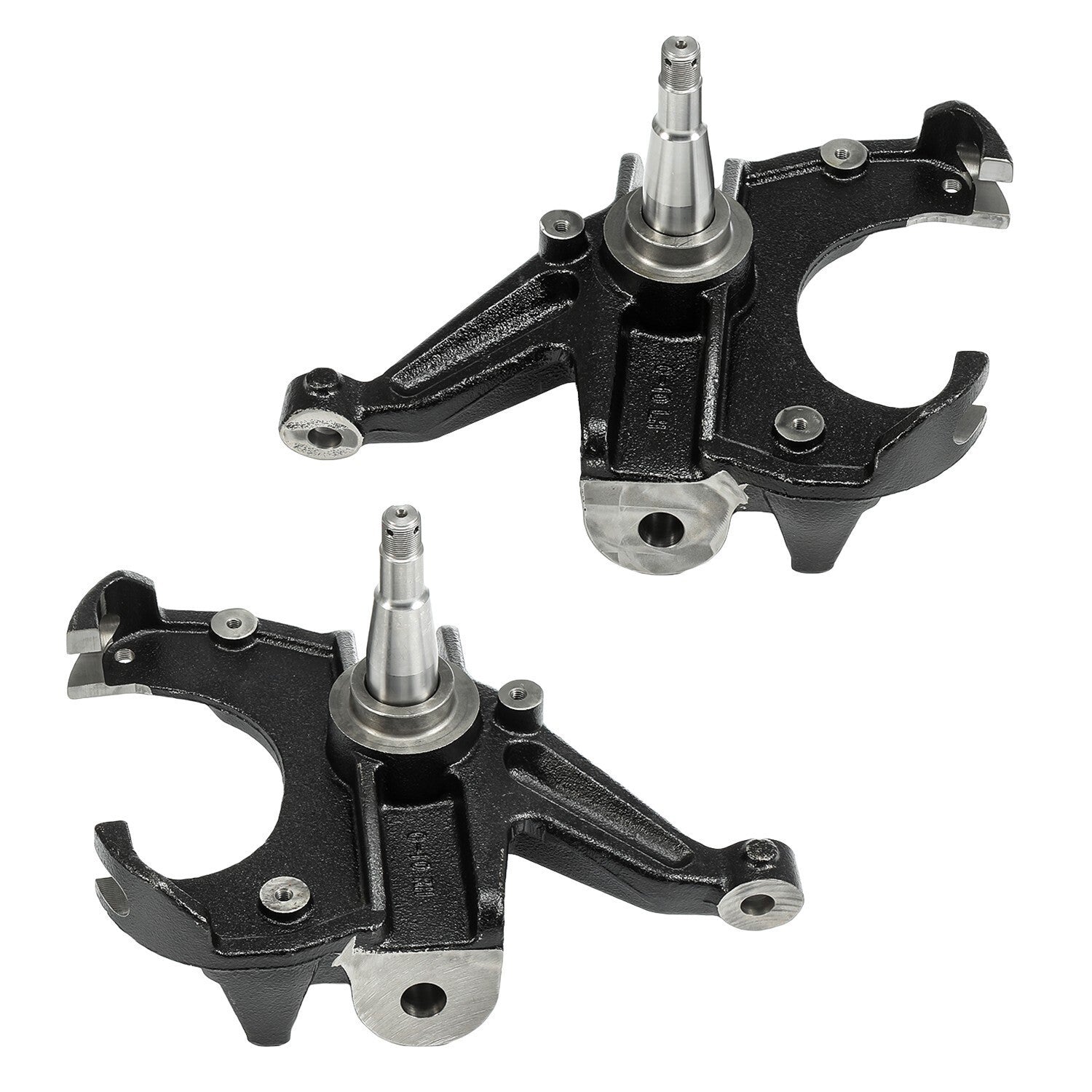 2.5" Front Drop Spindles Lowering Kit w/1.25" Rotor For Chevy C10 2WD 1973-1987