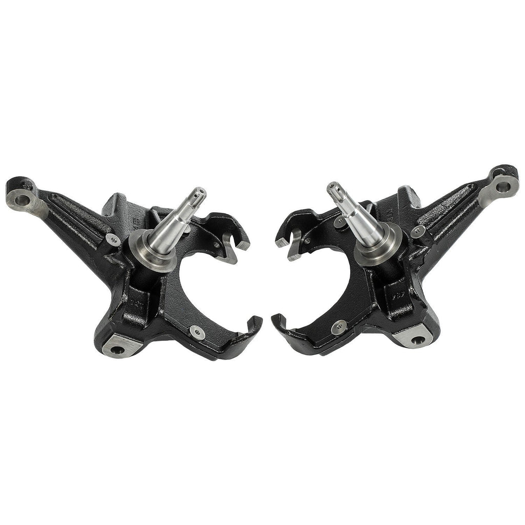 2.5" Front Drop Spindles Lowering Kit w/1.25" Rotor For Chevy C10 2WD 1973-1987
