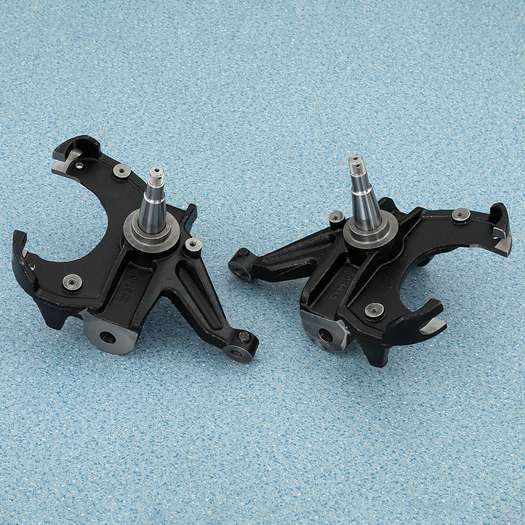 2.5" Front Drop Spindles Lowering Kit w/1.25" Rotor For Chevy C10 2WD 1973-1987