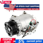 For 2002 2003-2006 Honda CR-V CRV 2.4L A/C AC Compressor w/ Clutch 10345240 US