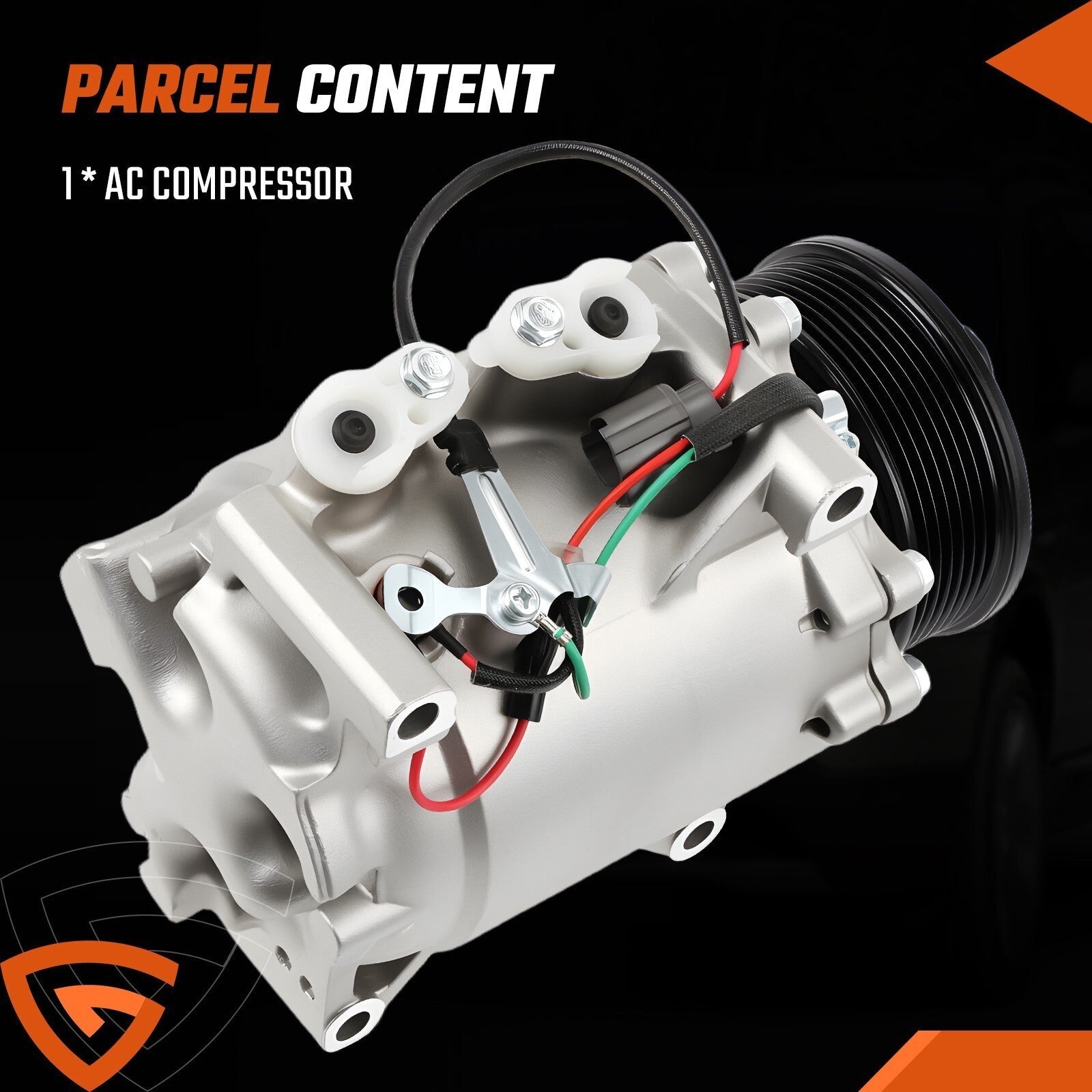 For 2002 2003-2006 Honda CR-V CRV 2.4L A/C AC Compressor w/ Clutch 10345240 US