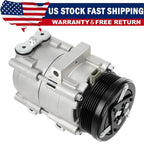 A/C AC Compressor Fit for Ford F-150 F-250 F-350 F-450 1997-2004 4.2L 4.6L/5.4L