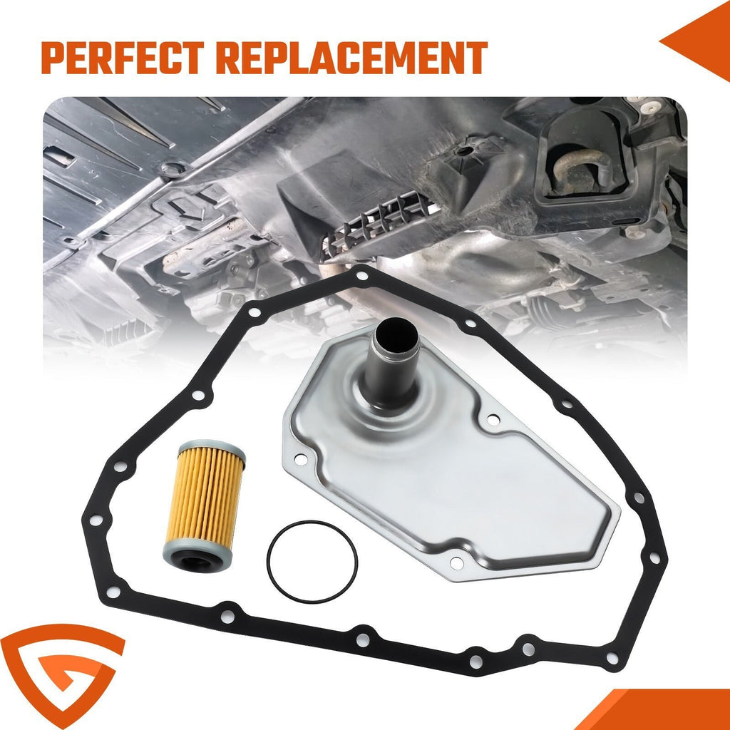 Transmission Oil Filter w/Pan Gasket For NISSAN SENTRA VERSA JF015E RE0F11A CVT