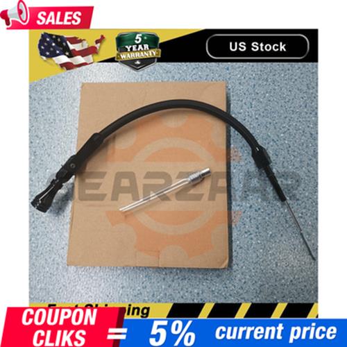Stainless Flexible Oil Dipstick Fit LS LSX LS1 LS2 LS6 4.8L 5.7L 6.0L 6.2L Blac!