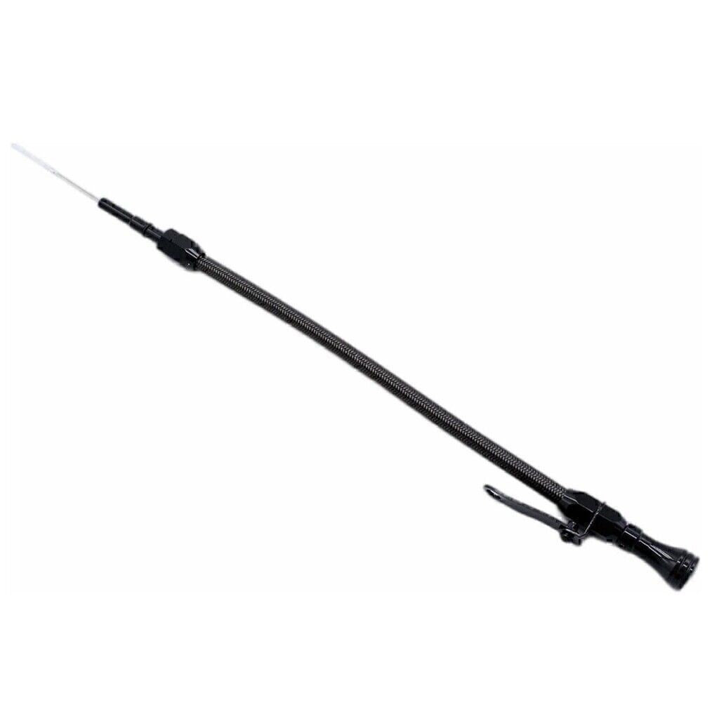 Stainless Flexible Oil Dipstick Fit LS LSX LS1 LS2 LS6 4.8L 5.7L 6.0L 6.2L Blac!