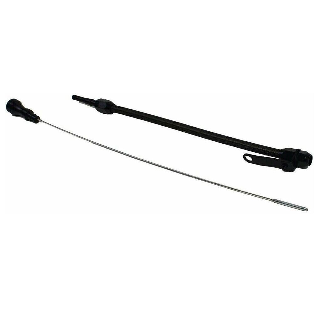 Stainless Flexible Oil Dipstick Fit LS LSX LS1 LS2 LS6 4.8L 5.7L 6.0L 6.2L Blac!