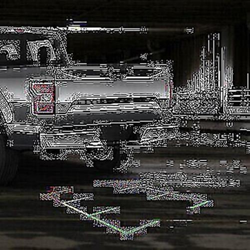 !55276237AA Tailgate Handle Backup Camera For 2002-2008 Dodge Ram 1500 2500 3500