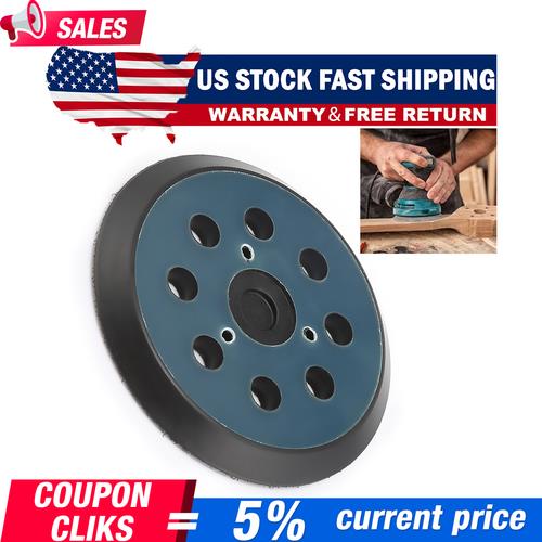 5 Inch 125mm 8 Hole Orbital Sander Replacement Spare Base Sanding Backing Pad