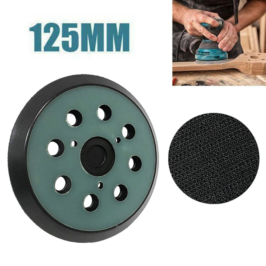 5 Inch 125mm 8 Hole Orbital Sander Replacement Spare Base Sanding Backing Pad