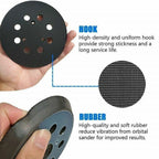 5 Inch 125mm 8 Hole Orbital Sander Replacement Spare Base Sanding Backing Pad