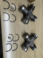 2x Premium Driveshaft Universal Joints Pair Front / Rear Moog 534G Greaseable