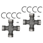 2x Premium Driveshaft Universal Joints Pair Front / Rear Moog 534G Greaseable